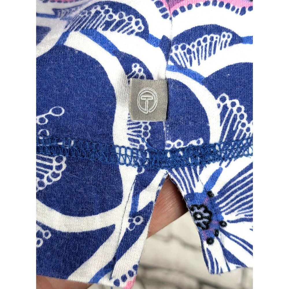 T by TALBOTS 1/4 Zip French Terry Knit Sporty Top Colorful Soft Athleisure 3X - Picture 3 of 7